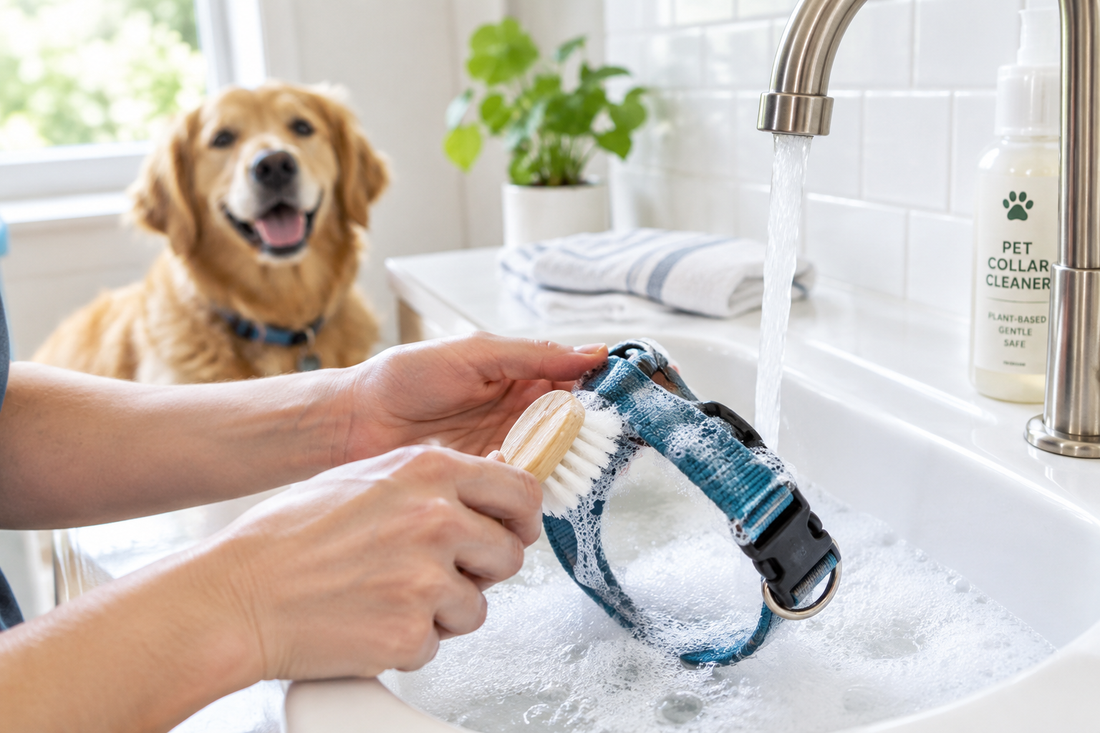 How to Stop Your Dog's Collar From Smelling Bad